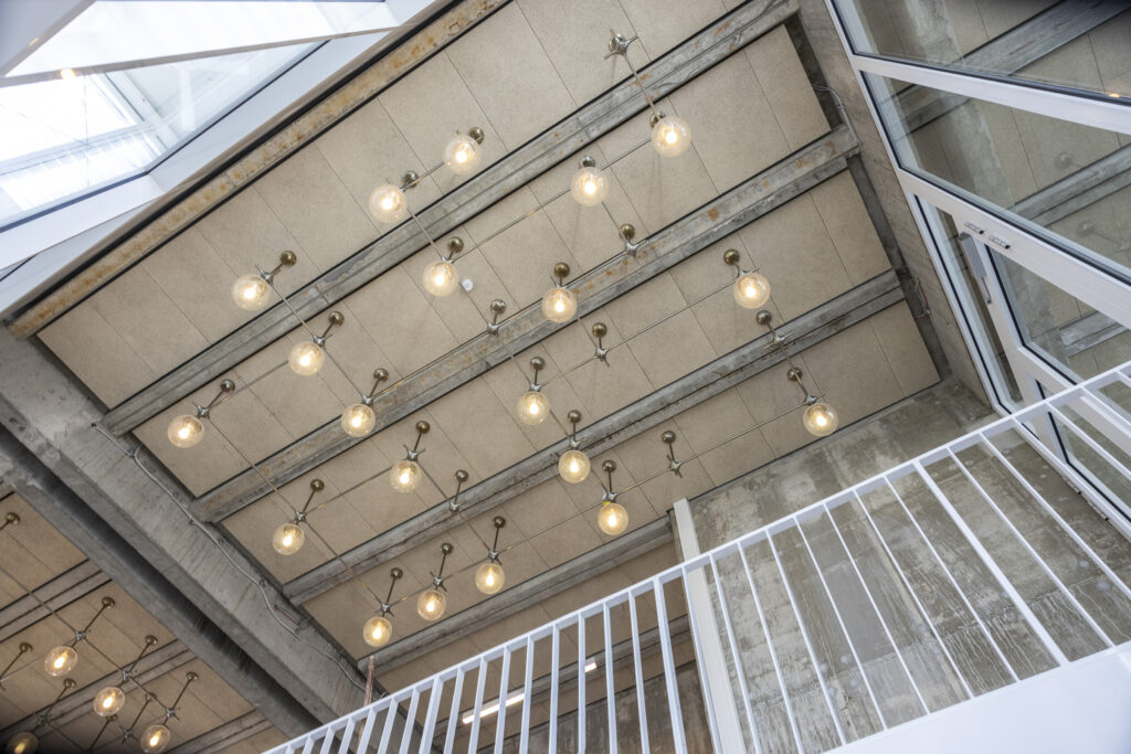 Bauzustand am neuen Coworking Space