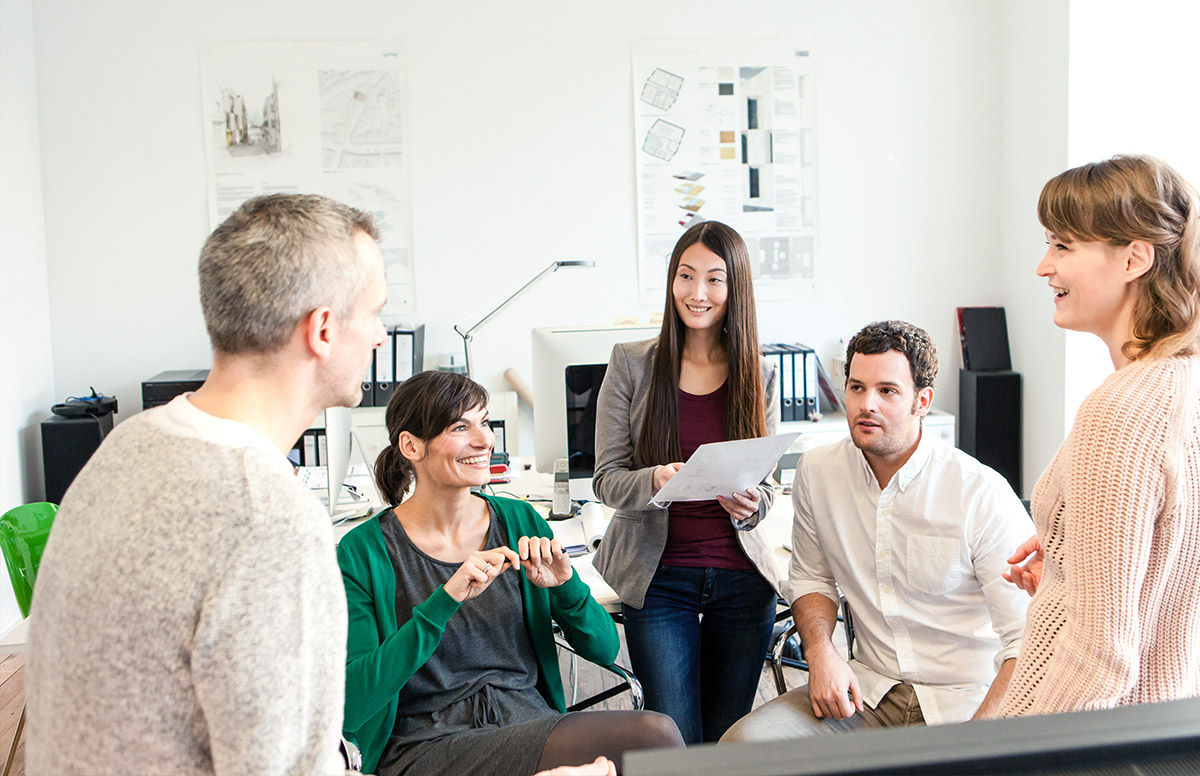 Abstimmung im Team zur Vorbereitung und Umsetzung einer Nachhaltigkeitszertifizierung