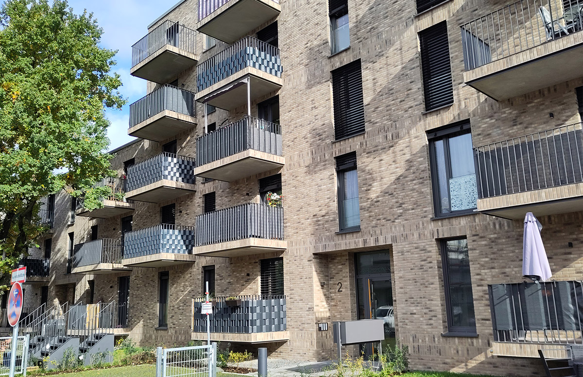 Wohngebäude „Wohnen auf Bellevue“ in Schweinfurt – energieeffizienter Wohnungsbau mit NaWoh-Zertifizierung