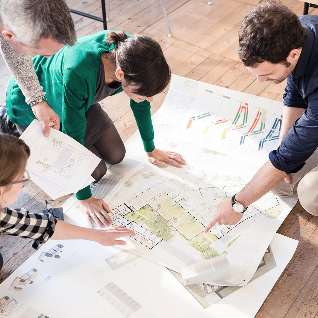 Gemeinsame Analyse von Planungsunterlagen für unterschiedliche Gebäudetypen im nachhaltigen Bauen